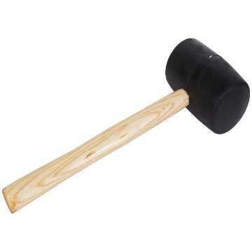 32 OZ. Black Rubber Mallet